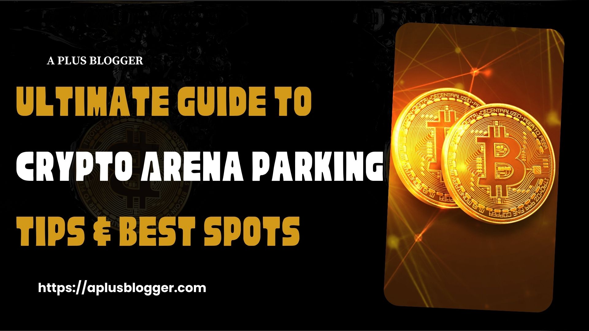 crypto arena parking